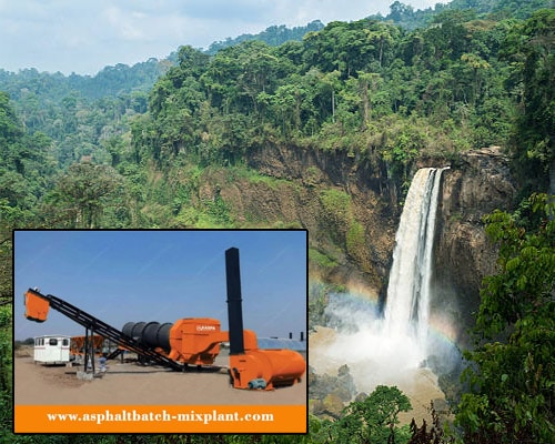 Asphalt Batch Mix Plant in Cameroon