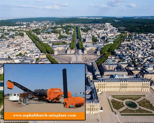 Asphalt Batch Mix Plant in France