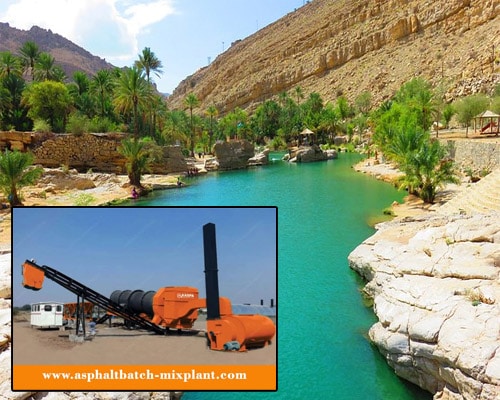 Asphalt Batch Mix Plant in Oman