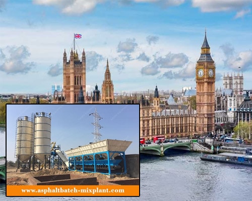 Asphalt Batch Mix Plant in UK