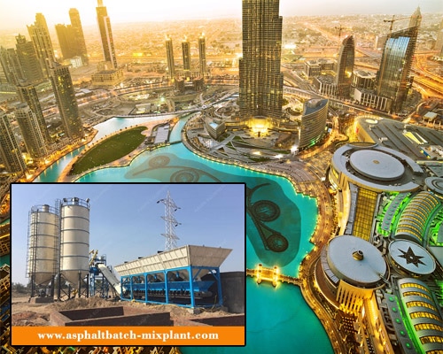 Asphalt Batch Mix Plant in United Arab Emirates